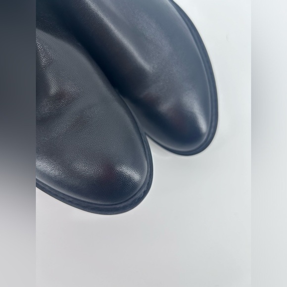 New $950 STUART WEITZMAN 5050 BOOT STRETCH LEATHER OVER THE KNEE BLACK 7.5 S4829 - Picture 13 of 16